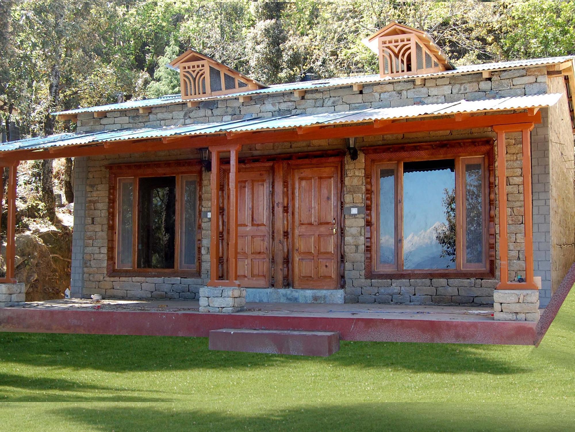 Chevron Mountain Villa Kausani Bagian luar foto